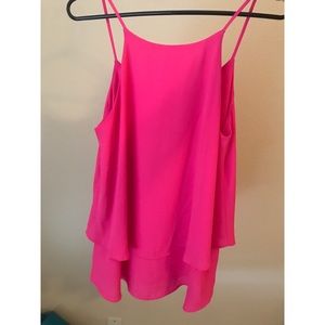 Emmelee Hot Pink Tank Top (from Francesca's)
